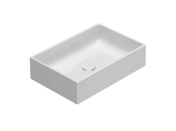 I CLASSICI - FO054 - Countertop single Globothin® washbasin _ Ceramica Globo